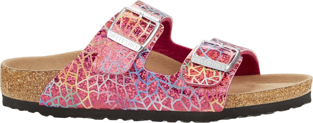 Arizona Kids flash hologram pink veg, Microfibre