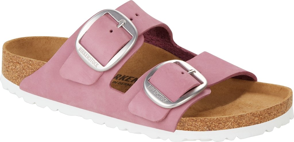 Arizona Big Buckle orchid, Nubuck Leather