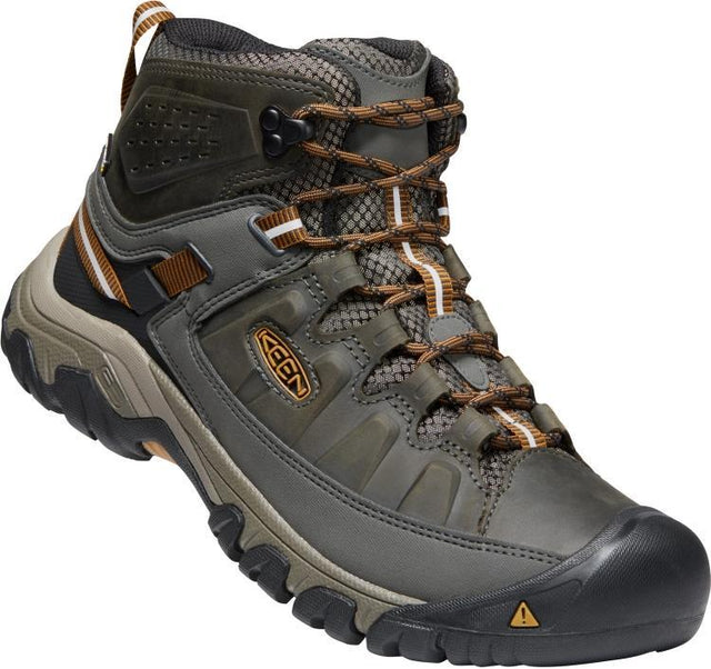 Targhee III Mid Wp M-Black Olive/Golden brown