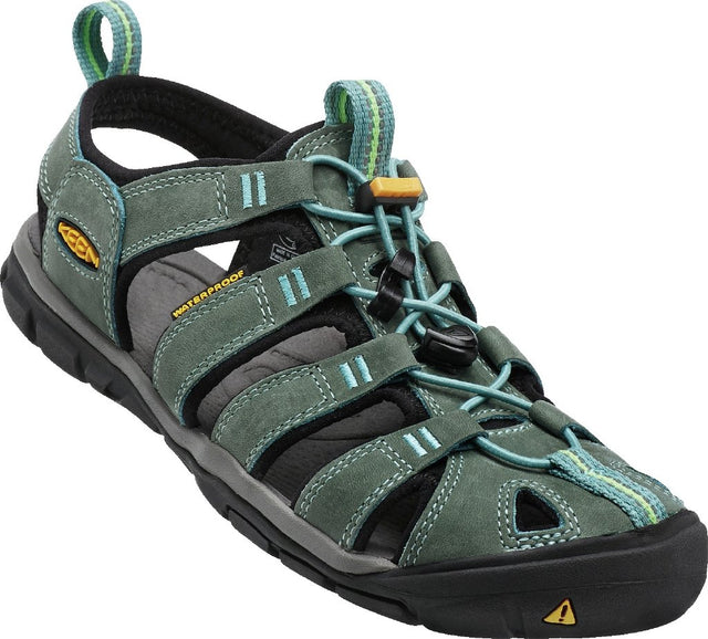 Clearwater Cnx Leather W-Mineral Blue/Yellow