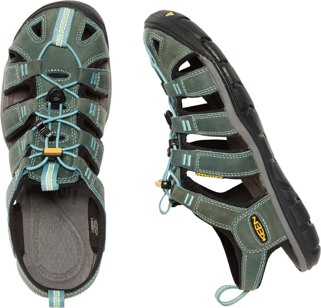 Clearwater Cnx Leather W-Mineral Blue/Yellow
