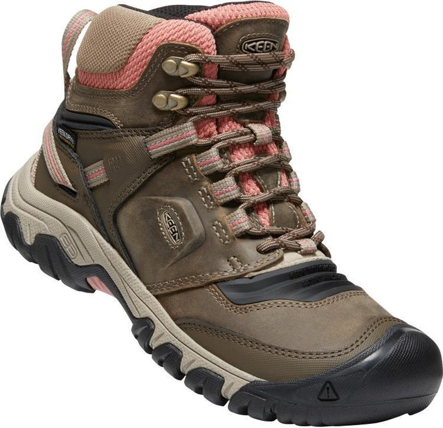 Ridge Flex Mid Wp W-Timberwolf/Brick Dust