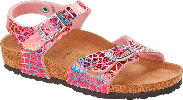 Rio Kids flash hologram pink veg, Microfibre