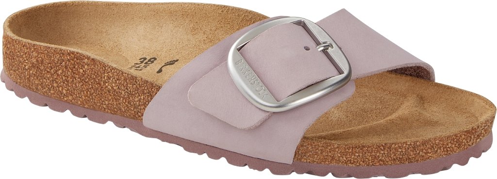 Madrid Big Buckle yomo lilac, Nubuck Leather
