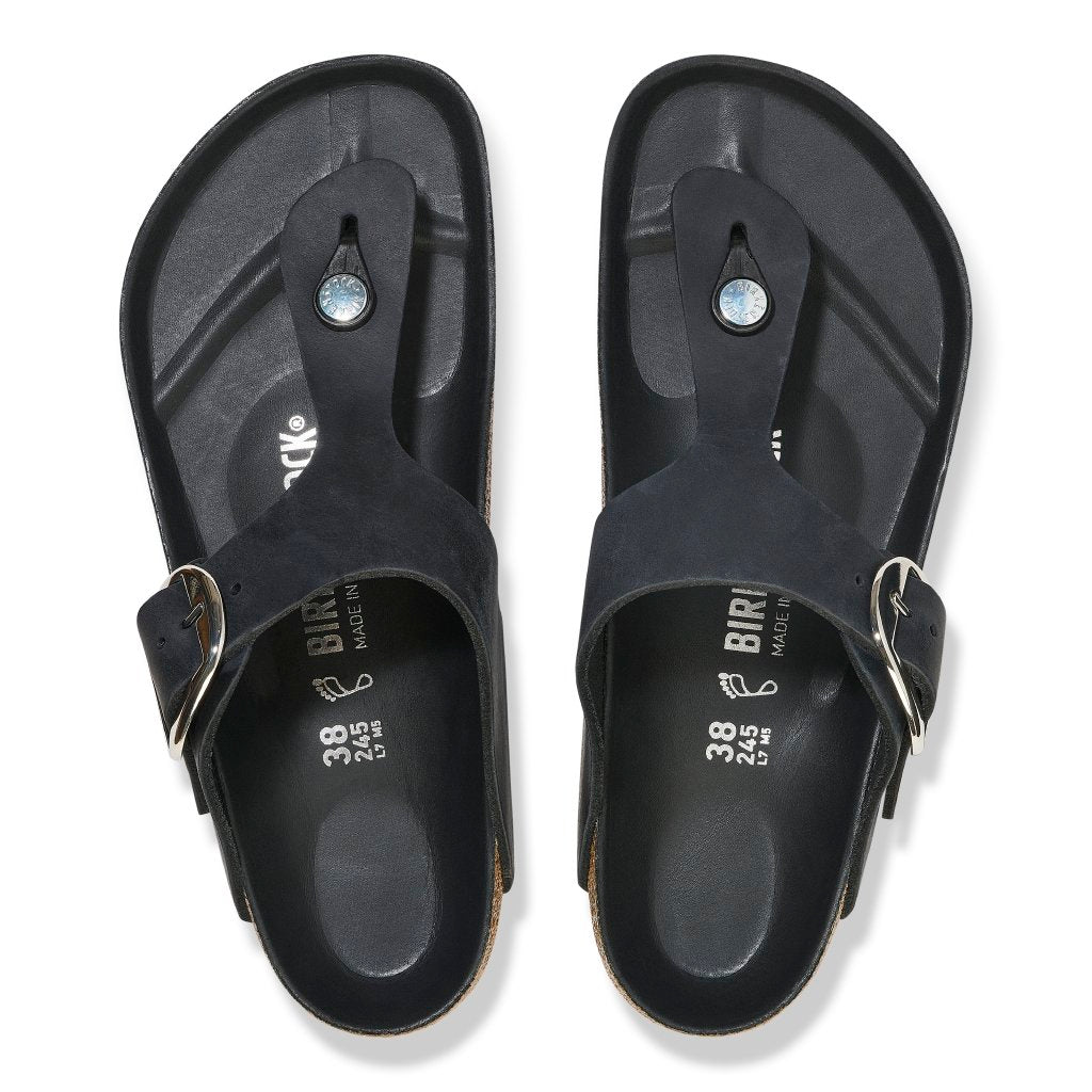 Gizeh BB black, Oiled Leather