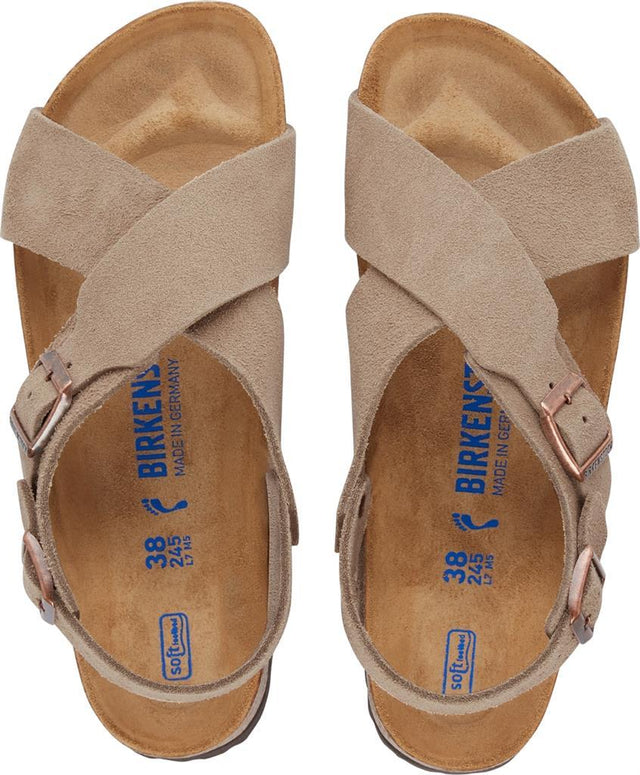 Tulum SFB taupe, Suede Leather