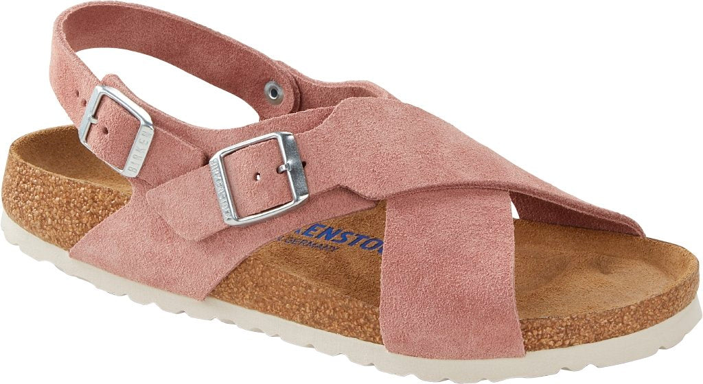 Tulum SFB pink clay, Suede Leather
