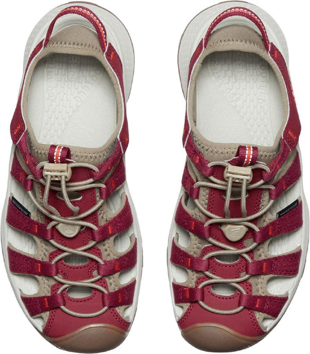 Astoria West Sandal W-Merlot/Scarlet Ibis