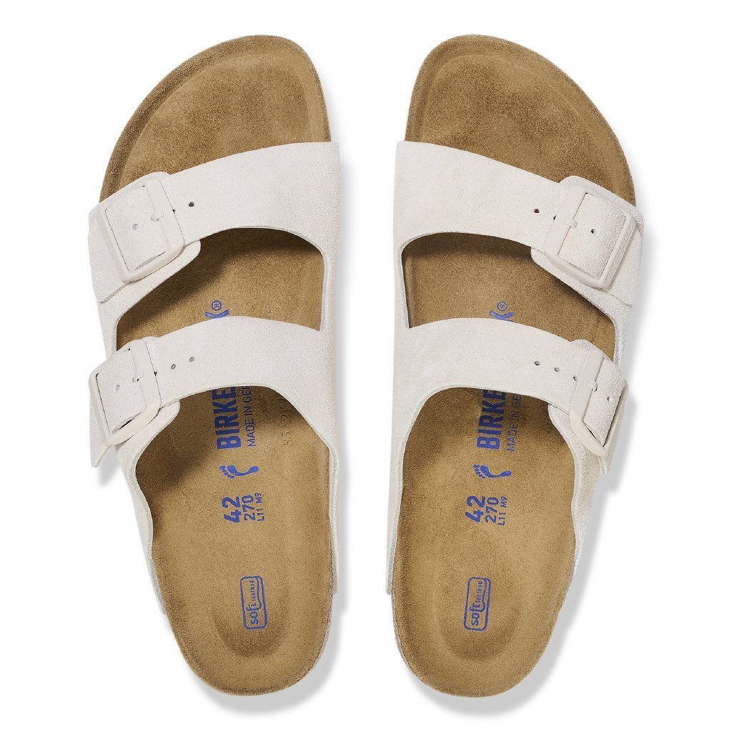 Arizona SFB antique white, Suede Leather