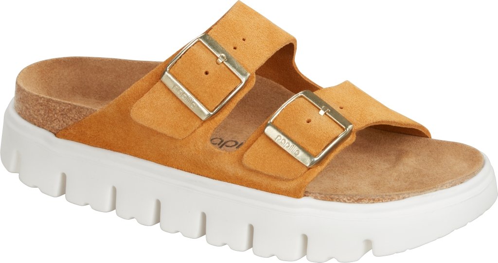 Arizona Chunky apricot, Suede Leather