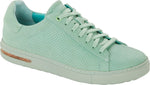 Bend Low Women matcha, Suede Leather Embossed