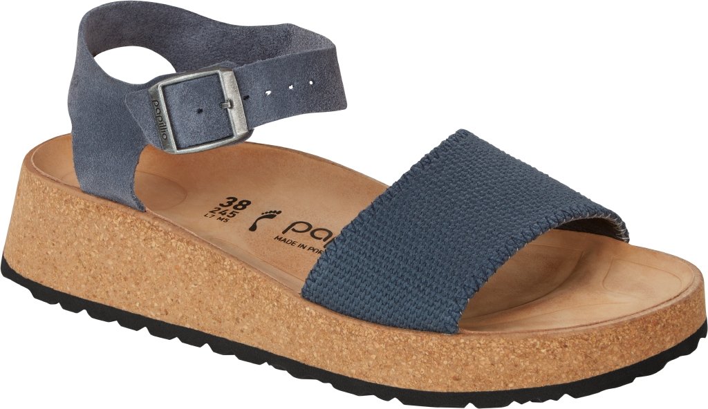 Glenda midnight, Suede Leather