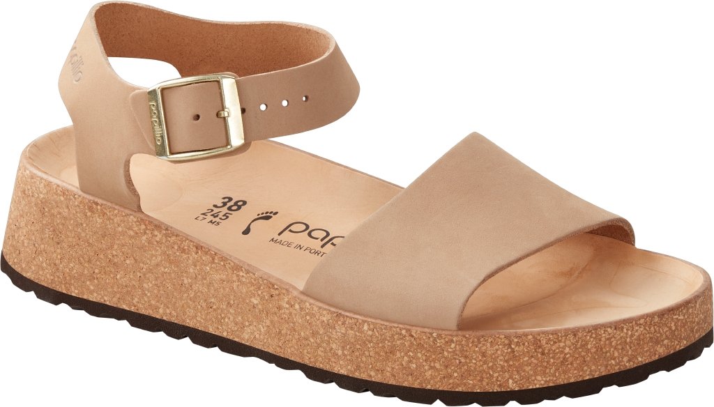 Glenda sandcastle, Nubuck Leather