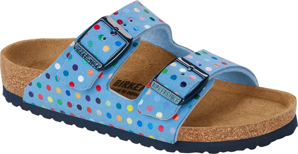 Arizona Kids digital dots sky blue, Microfibre