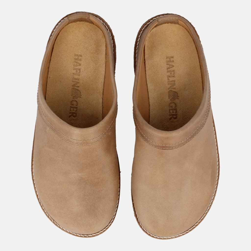 Travel-Classic taupe, Rindleder
