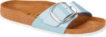 Madrid Big Buckle patent dove blue, Birko Flor Pat