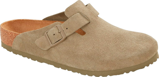 Boston faded khaki, Suede Leather