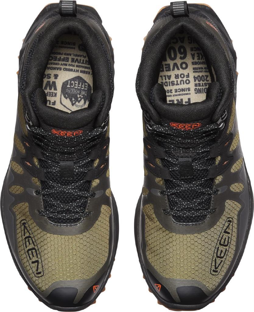 Zionic Mid Wp M-Dark Olive/Scarlet Ibis