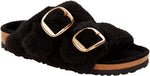 Arizona Big Buckle Shearling teddy black gold, Fur