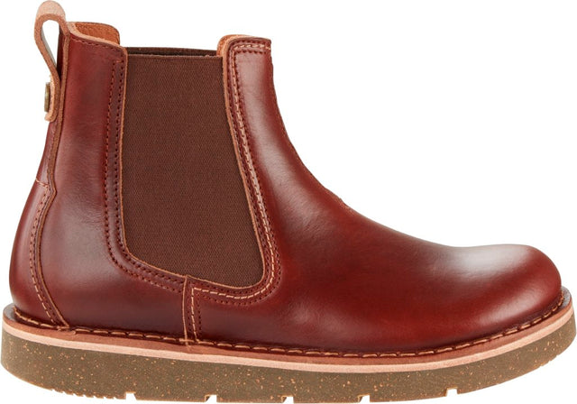 Birmingham Slip On Mid Women roast, Oiled Leather