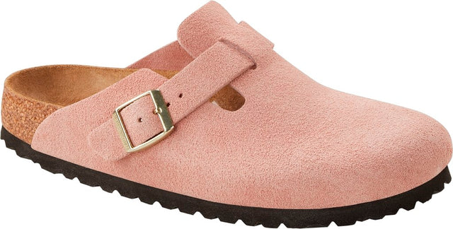 Boston light rose, Suede Leather