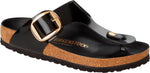 Gizeh BB HEX shine black, Natural Leather