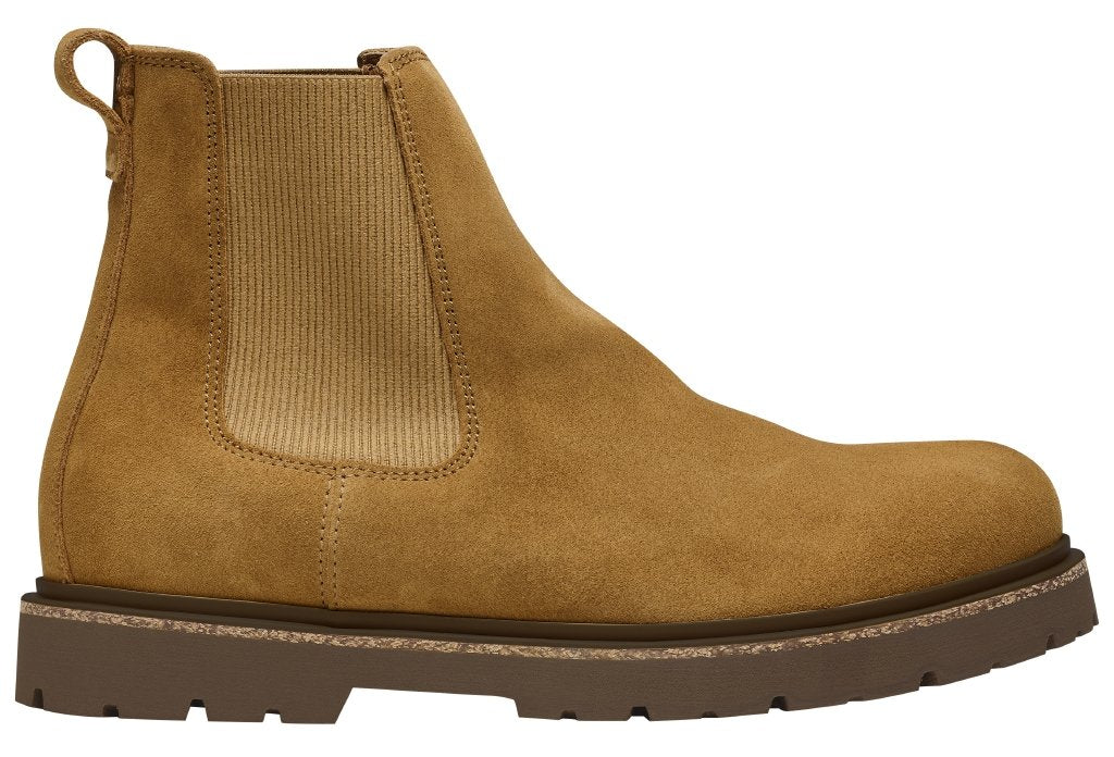Highwood Slip On Men mink, Suede Leather