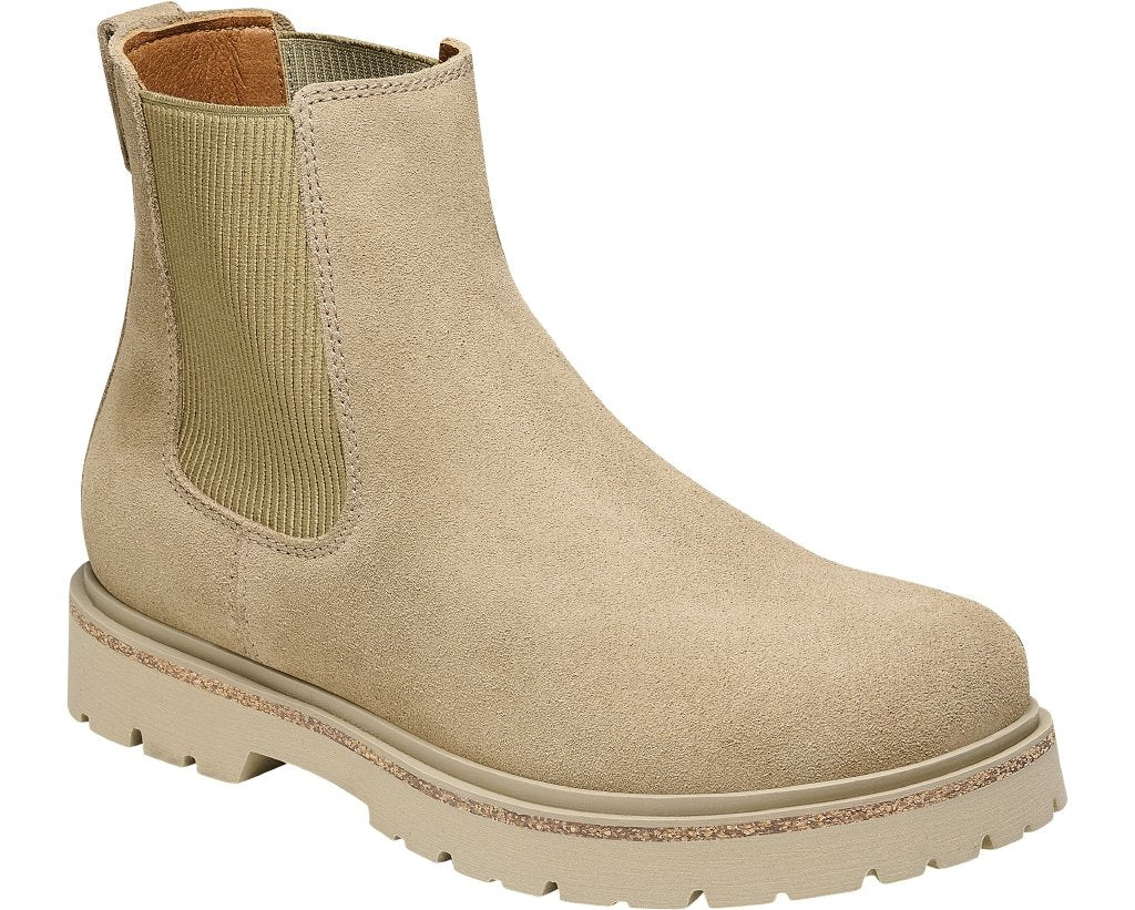 Highwood Slip On Men taupe, Suede Leather