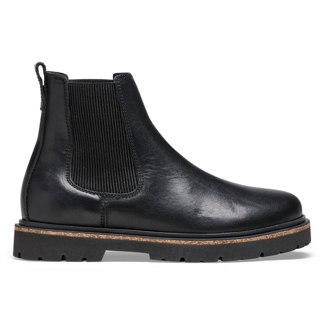 Highwood Slip On S black, Natural Leather