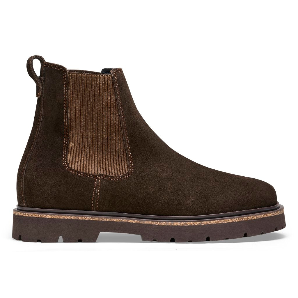 Highwood Slip On Women mocca, Suede Leather