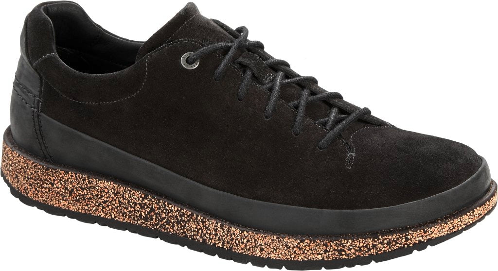 Honnef Low Women black, Suede Leather