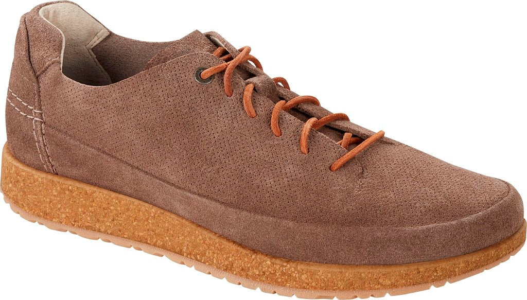 Honnef Low Women tea, Suede Leather