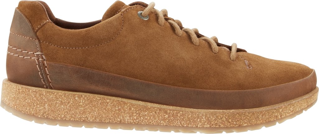 Honnef Low Women tea, Suede Leather