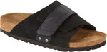 Kyoto black, Suede Leather/Nubuck