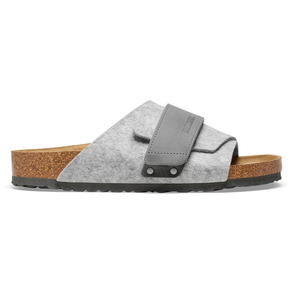 Kyoto light gray, Felt/Leather