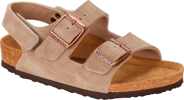 Milano HL Kids taupe, Suede Leather