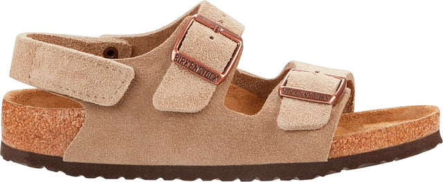Milano HL Kids taupe, Suede Leather