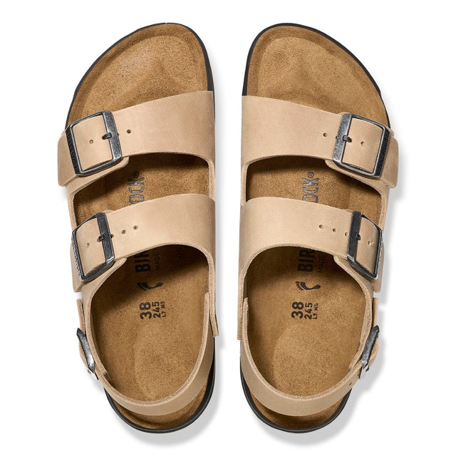Milano Adventure Women tabacco brown, Oiled Lea