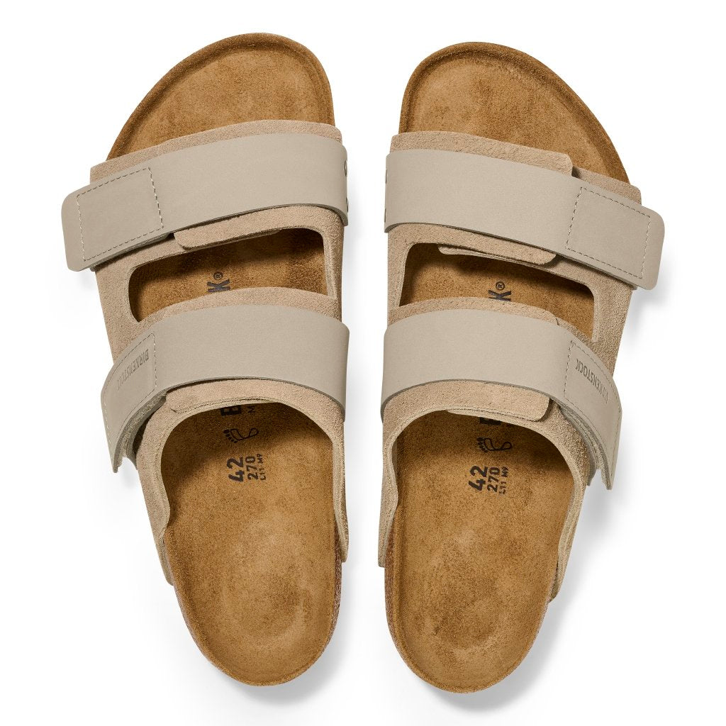 Uji taupe, Suede Leather/Nubuck