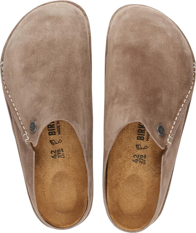 Zermatt Premium gray taupe, Suede Leather