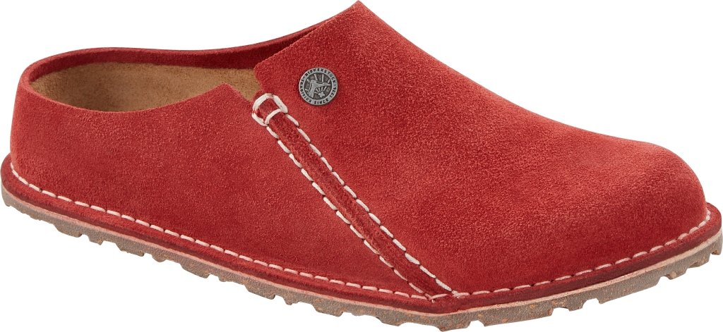 Zermatt Premium Women sienna red, Suede Leather