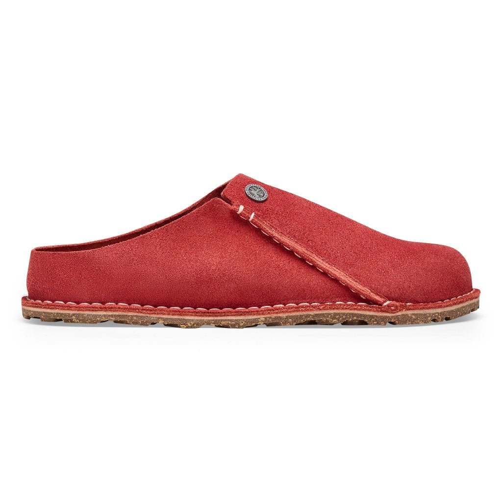 Zermatt Premium Women sienna red, Suede Leather