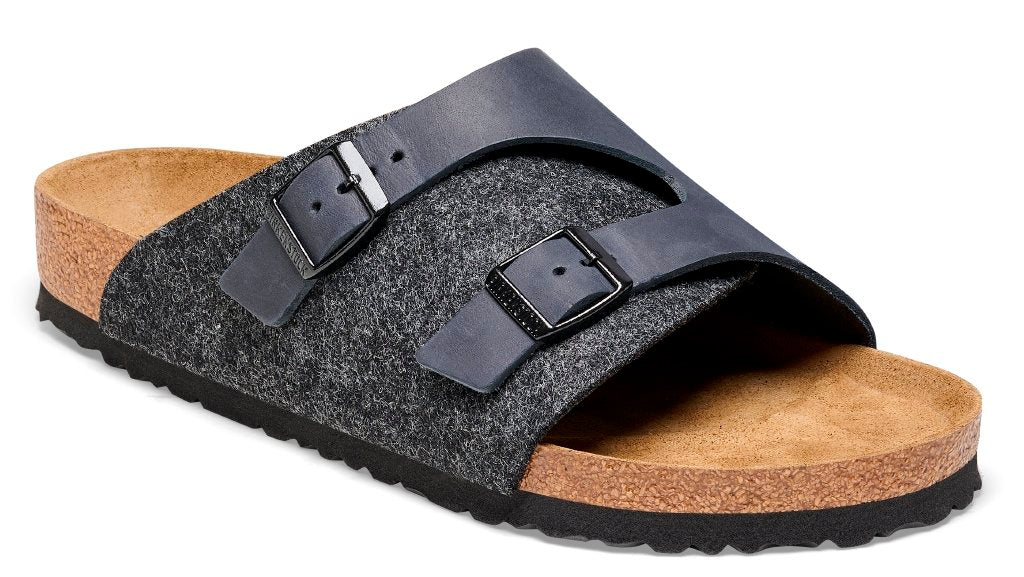 Zürich black, Felt/Leather