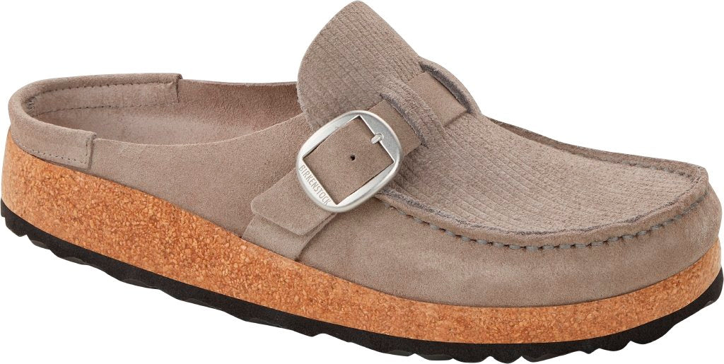 Buckley Women corduroy stone coin, Suede Leather