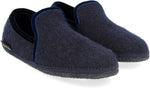 Loafer Velvet mittelblau, Walkstoff