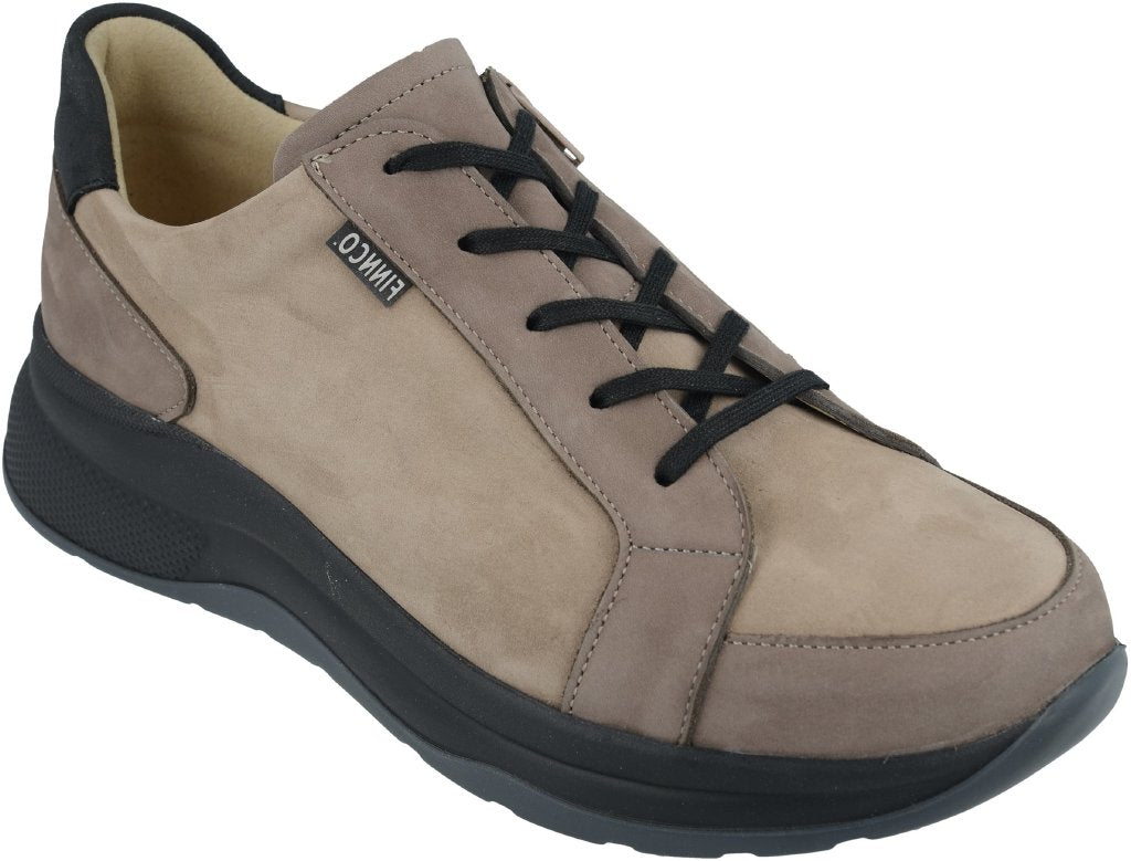 Lafayette elefante/gravel/schwarz, Nubuk/Nuri