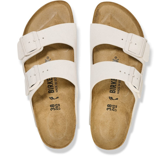 Arizona antique white, Suede Leather