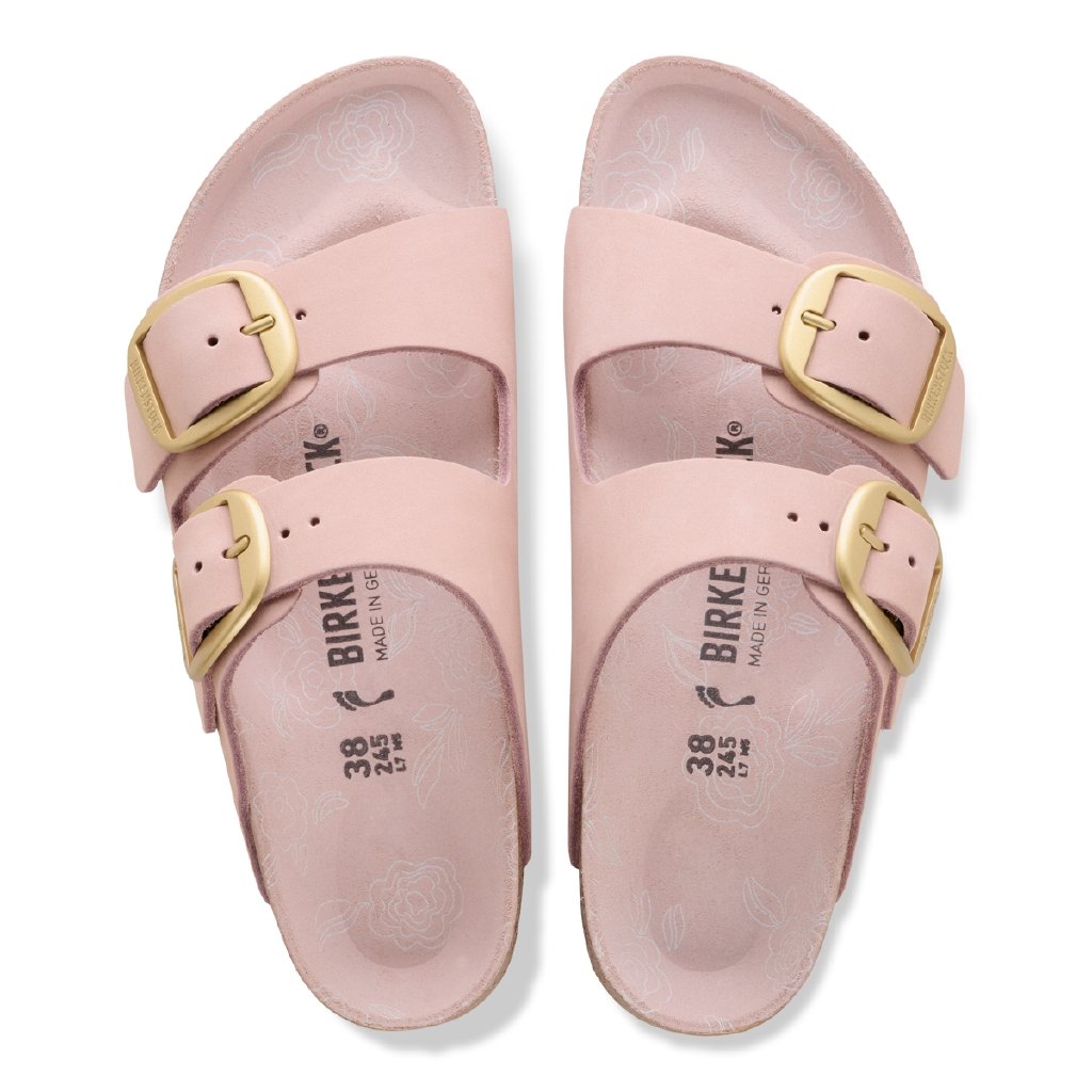 Arizona Big Buckle soft pink, Nubuck Leather