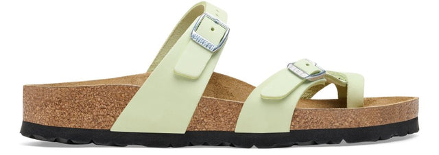 Mayari faded lime, Nubuck Leather