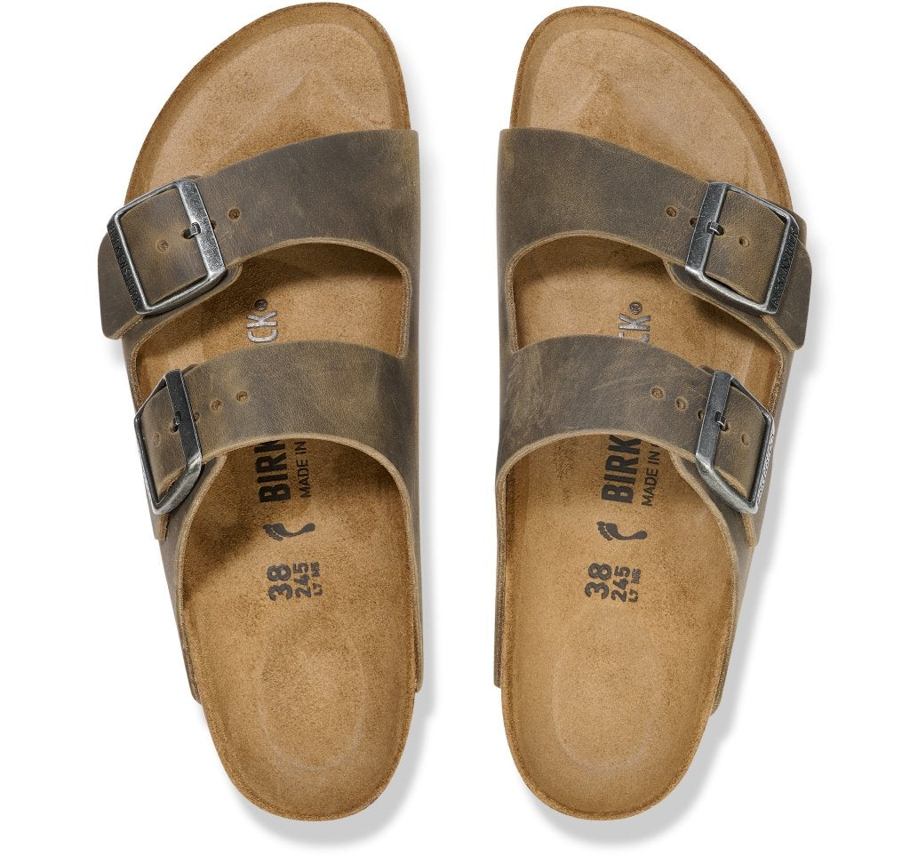 Arizona faded khaki, Oiled Leather